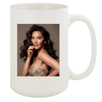 Olivia Munn 15oz White Mug