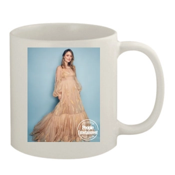 Olivia Wilde 11oz White Mug