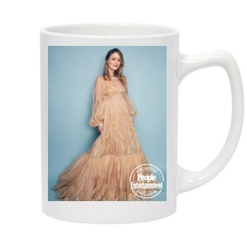 Olivia Wilde 14oz White Statesman Mug