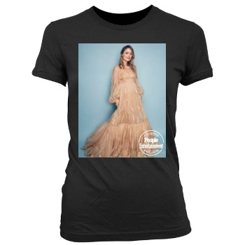 Olivia Wilde Women's Junior Cut Crewneck T-Shirt