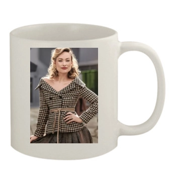 Olivia Wilde 11oz White Mug