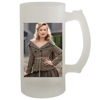 Olivia Wilde 16oz Frosted Beer Stein