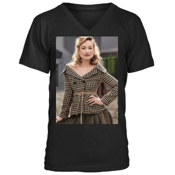 Olivia Wilde Men's V-Neck T-Shirt