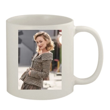 Olivia Wilde 11oz White Mug