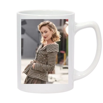 Olivia Wilde 14oz White Statesman Mug