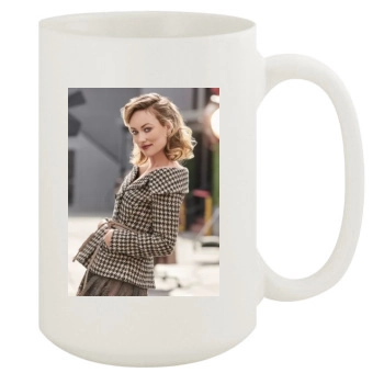 Olivia Wilde 15oz White Mug