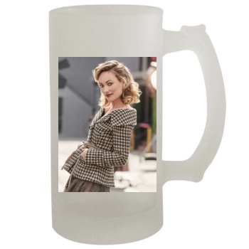 Olivia Wilde 16oz Frosted Beer Stein