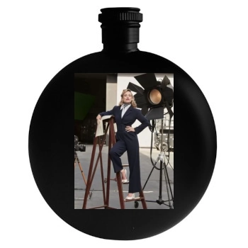 Olivia Wilde Round Flask