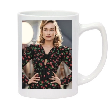 Olivia Wilde 14oz White Statesman Mug