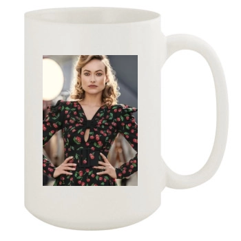 Olivia Wilde 15oz White Mug