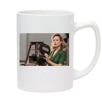 Olivia Wilde 14oz White Statesman Mug