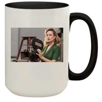 Olivia Wilde 15oz Colored Inner & Handle Mug