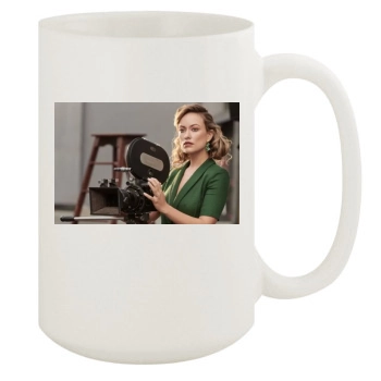 Olivia Wilde 15oz White Mug