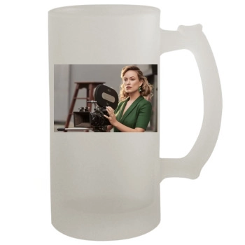 Olivia Wilde 16oz Frosted Beer Stein