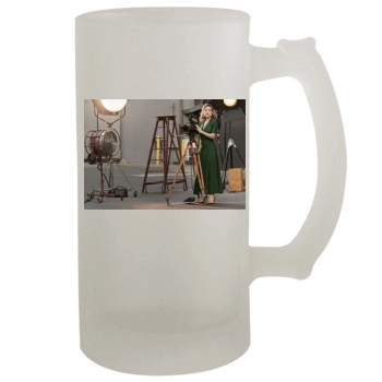 Olivia Wilde 16oz Frosted Beer Stein