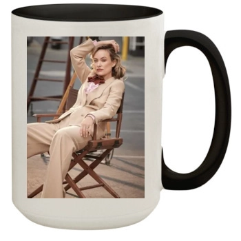 Olivia Wilde 15oz Colored Inner & Handle Mug