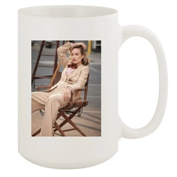 Olivia Wilde 15oz White Mug