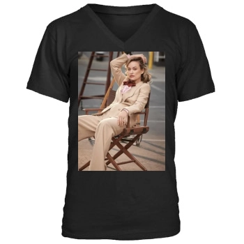 Olivia Wilde Men's V-Neck T-Shirt