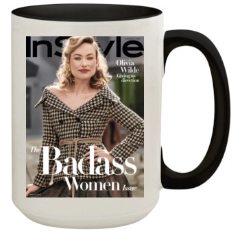 Olivia Wilde 15oz Colored Inner & Handle Mug