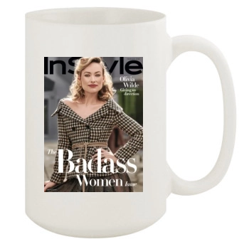 Olivia Wilde 15oz White Mug