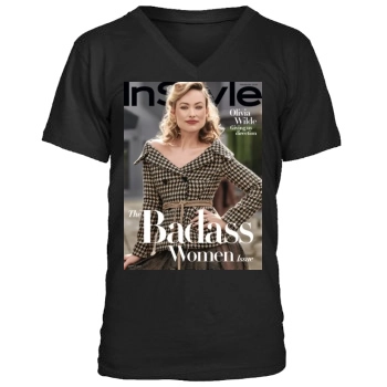 Olivia Wilde Men's V-Neck T-Shirt