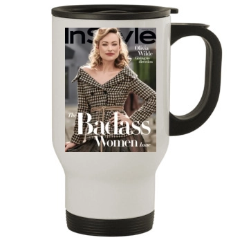 Olivia Wilde Stainless Steel Travel Mug