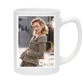 Olivia Wilde 14oz White Statesman Mug