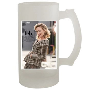 Olivia Wilde 16oz Frosted Beer Stein