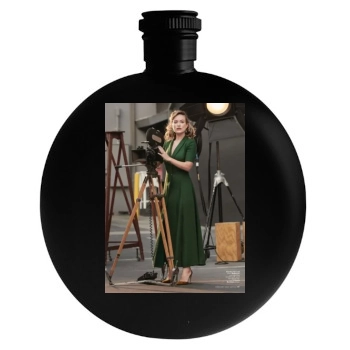 Olivia Wilde Round Flask