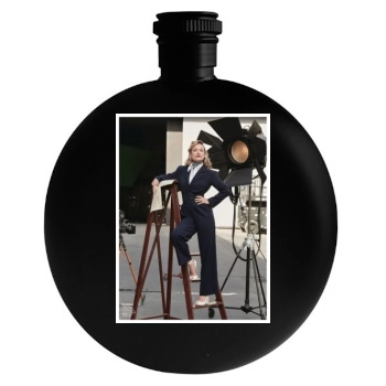 Olivia Wilde Round Flask