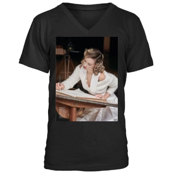 Olivia Wilde Men's V-Neck T-Shirt