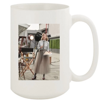 Olivia Wilde 15oz White Mug