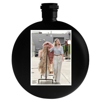 Olivia Wilde Round Flask