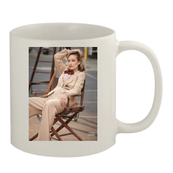 Olivia Wilde 11oz White Mug