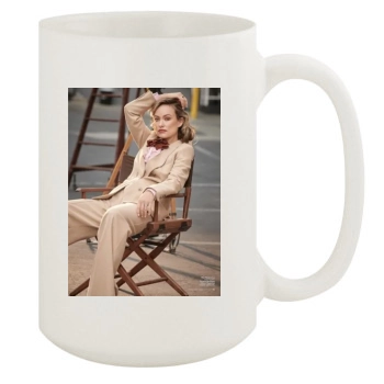 Olivia Wilde 15oz White Mug