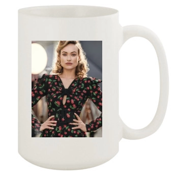 Olivia Wilde 15oz White Mug