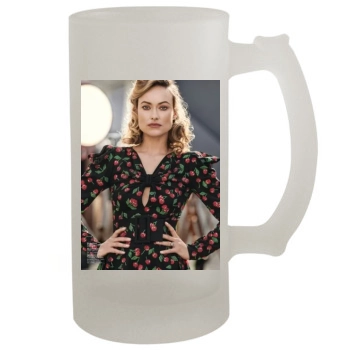 Olivia Wilde 16oz Frosted Beer Stein