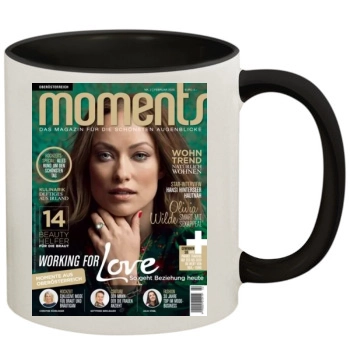 Olivia Wilde 11oz Colored Inner & Handle Mug