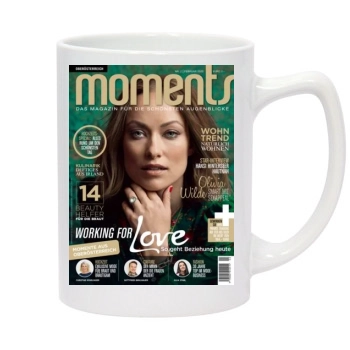 Olivia Wilde 14oz White Statesman Mug