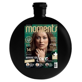 Olivia Wilde Round Flask