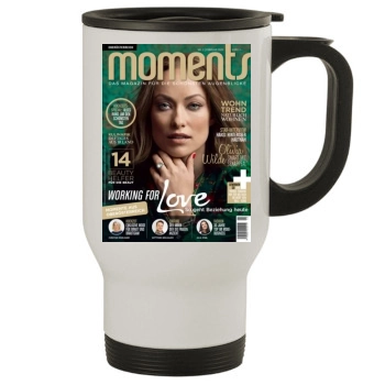 Olivia Wilde Stainless Steel Travel Mug