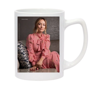 Olivia Wilde 14oz White Statesman Mug