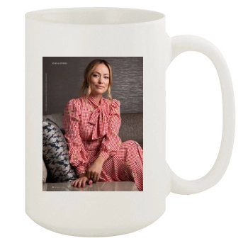 Olivia Wilde 15oz White Mug