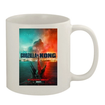 Godzilla vs. Kong (2021) 11oz White Mug