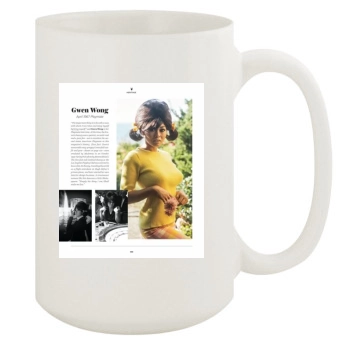 Gwen Wong 15oz White Mug