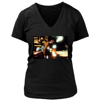 Gwen Wong Women's Deep V-Neck TShirt