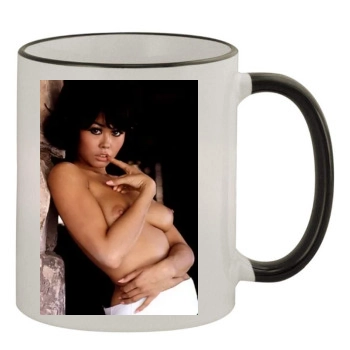 Gwen Wong 11oz Colored Rim & Handle Mug