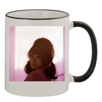 Gwen Wong 11oz Colored Rim & Handle Mug