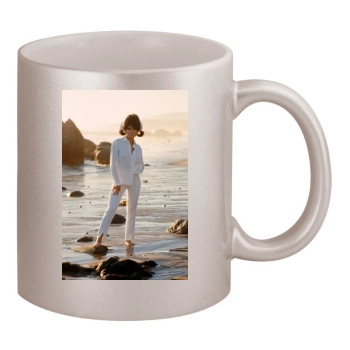 Gwen Wong 11oz Metallic Silver Mug