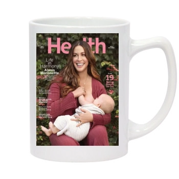 Alanis Morissette 14oz White Statesman Mug